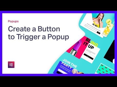 Create a Button to Trigger an Onclick Popup in Elementor [PRO]