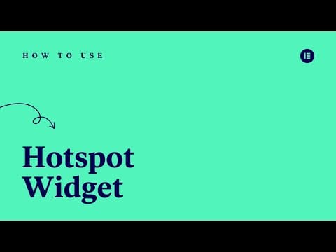 How to Use the Hotspot Widget in Elementor [PRO]