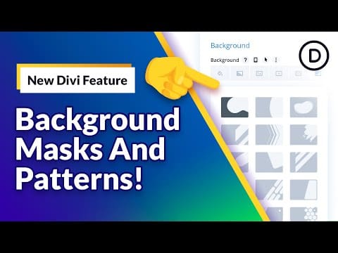 IntroducingBackgroundMasks&#;PatternsForDivi!